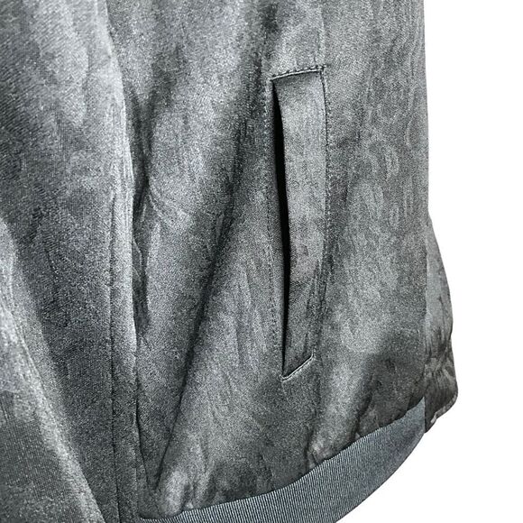 Laundry By Shelli Segal Woman's Short Jacket Size M Black Brocade Zip Front - Picture 6 of 14